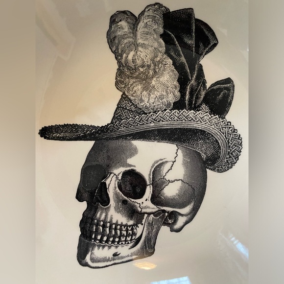 💀 Skull Steampunk by VICTORIAN ENGLISH POTTERY-ROYAL STAFFORD - Picture 3 of 7